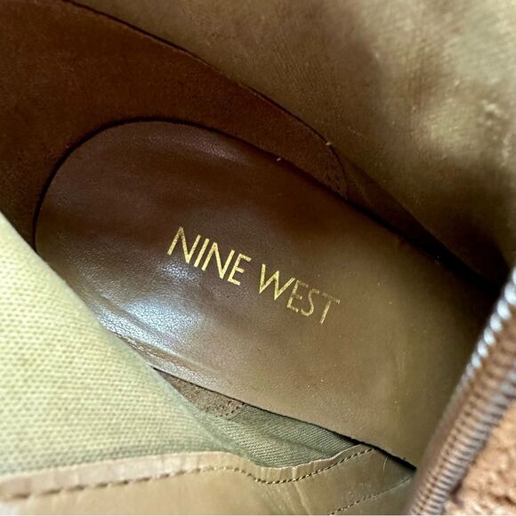 Nine West Camel Suede Kirby Ankle Boot, 9.5 - Picture 8 of 8